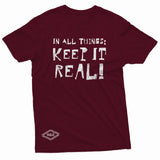 "Keep It Real" W & E Tee