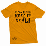 "Keep It Real" W & E Tee