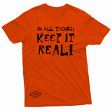 "Keep It Real" W & E Tee
