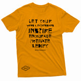 "Words & Expressions Theme" W & E Tee