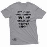 "Words & Expressions Theme" W & E Tee