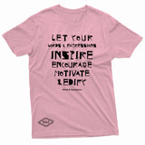 "Words & Expressions Theme" W & E Tee
