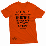 "Words & Expressions Theme" W & E Tee
