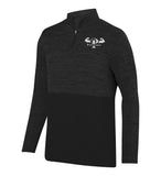 "Prevailer Hardcore" Embroidered Tonal Heather 1/4 Zip Pullover