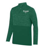 "Prevailer Hardcore" Embroidered Tonal Heather 1/4 Zip Pullover
