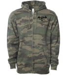 "Prevailer Hardcore" Midweight Zip Hooded Sweatshirt