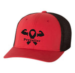 "Cancer Prevailer" Awareness Embroidered Flexfit Trucker Hat