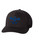 "Cancer Prevailer" Awareness Embroidered Flexfit Trucker Hat - Set 1