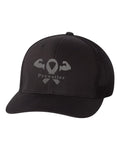 "Cancer Prevailer" Awareness Embroidered Flexfit Trucker Hat - Set 1
