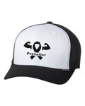 "Cancer Prevailer" Awareness Embroidered Flexfit Trucker Hat - Set 2