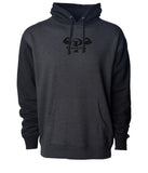 "Prevailer Hardcore" Embroidered Hooded Sweatshirt