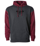 "Prevailer Hardcore" Embroidered Hooded Sweatshirt