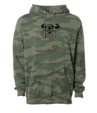 "Prevailer Hardcore" Embroidered Hooded Sweatshirt