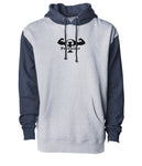 "Prevailer Hardcore" Embroidered Hooded Sweatshirt