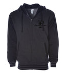 "Prevailer" Embroidered Varsity Letterman's Zip Hood