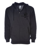 "Prevailer" Embroidered Varsity Letterman's Zip Hood