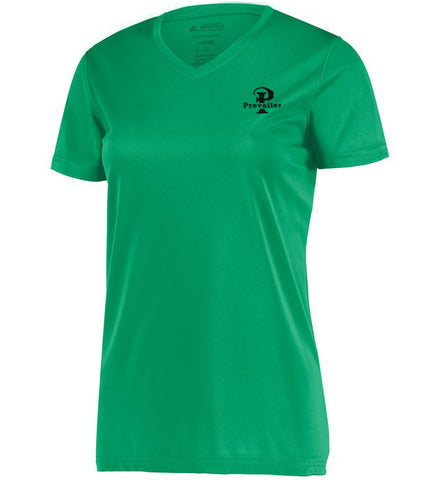 "Prevailer Classic" Ladies Embroidered Wicking Tee