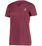 "Prevailer Classic" Ladies Embroidered Wicking Tee