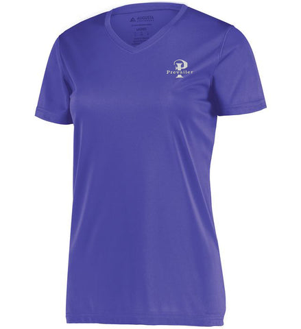 "Prevailer Classic" Ladies Embroidered Wicking Tee