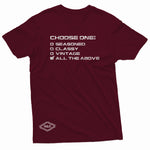 "Choose One" W & E Tee
