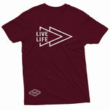"Live Life Forward" W & E Tee