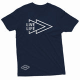 "Live Life Forward" W & E Tee