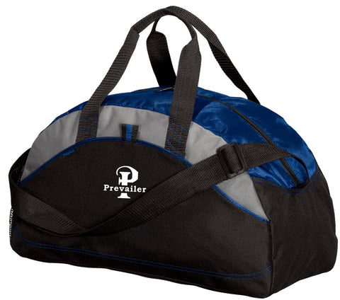 "Prevailer" Embroidered All Purpose Contrast Duffel Bag