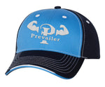 "Prevailer Hardcore" Embroidered Tri-Color Hat