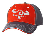 "Prevailer Hardcore" Embroidered Tri-Color Hat