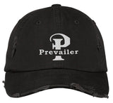 "Prevailer" Embroidered Distressed Hat