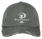"Prevailer" Embroidered Distressed Hat