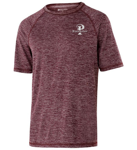 "Prevailer Classic" Mens Embroidered Electrify Short Sleeve Tee