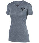 "Prevailer Hardcore" Ladies Embroidered Kinergy Training Tee