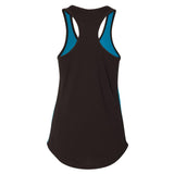"Prevailer Hardcore" Embroidered Duo-tone Ladies Colorblock Raceback Tank
